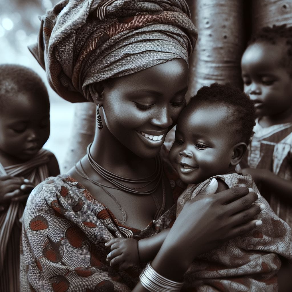 The Building Blocks of You: How Your Upbringing Shapes Your Life 1 a mother showing care and love to her child - your upbringing