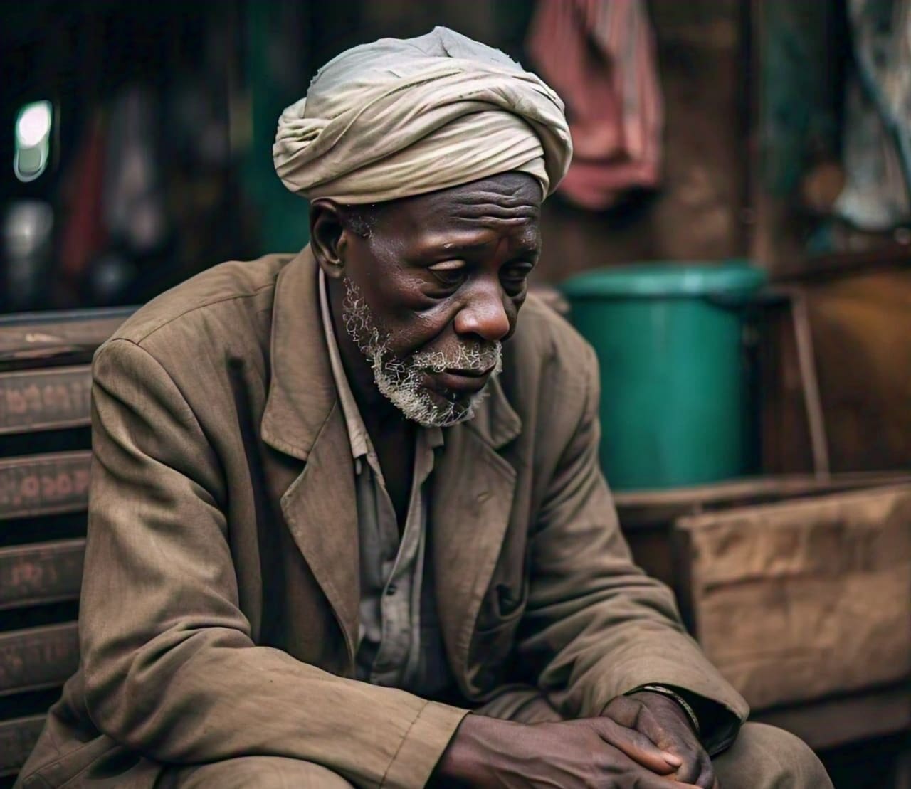 WELLbeing Magazine 22 an old man that is sad and lonely- elderly abandonment