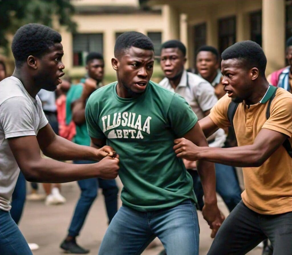 School Violence in Nigerian Universities: A Growing Concern 3 some students fighting- school violence