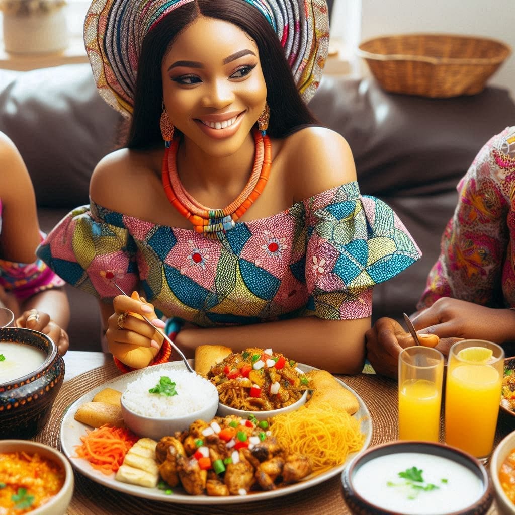 Binge Eating: Causes, Symptoms, Effects, and Ways to Stop 1 a lady with so much food at her front- binge eating