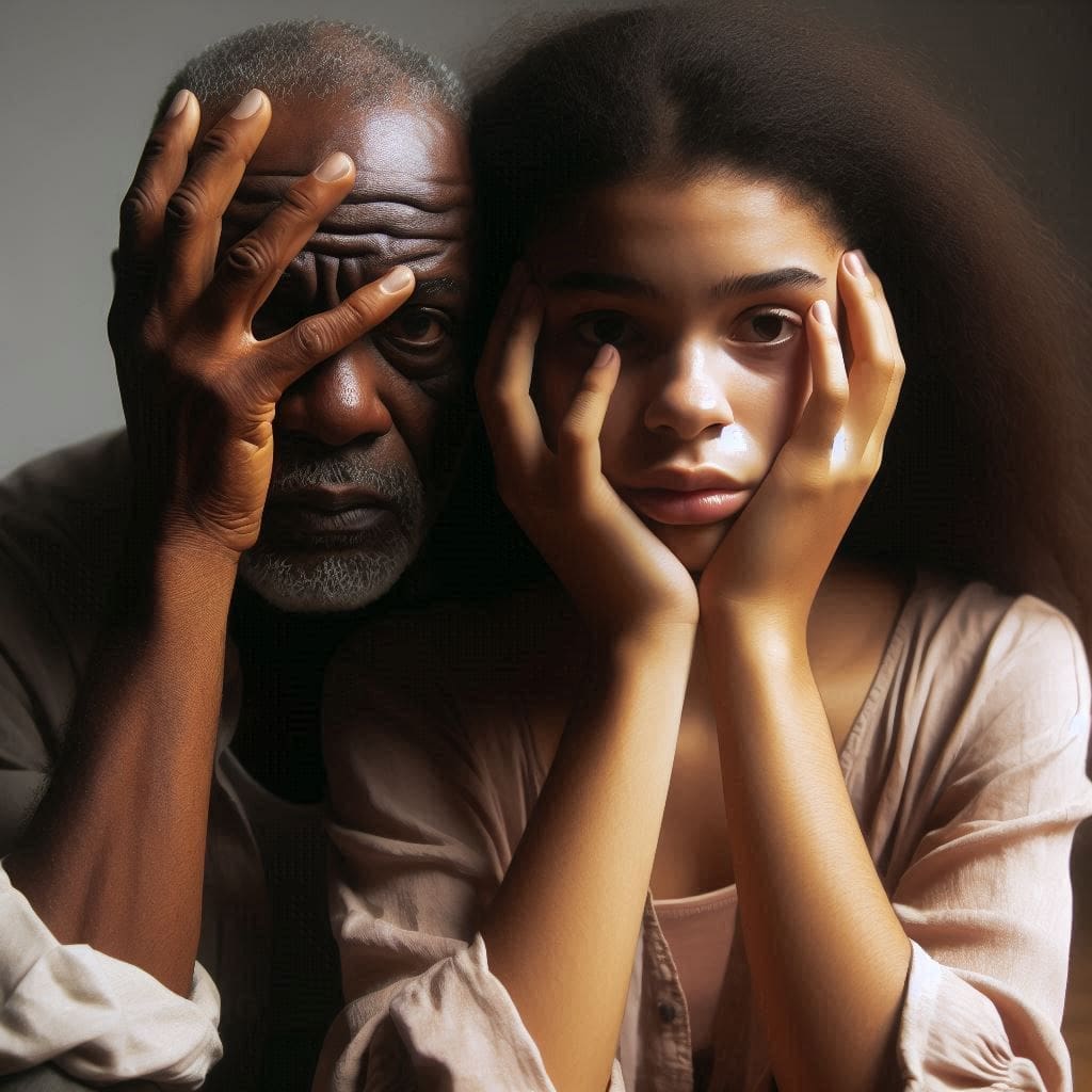 Breaking the Cycle: Understanding the Hidden Burden of Generational Trauma 1 a father and daughter- generational trauma