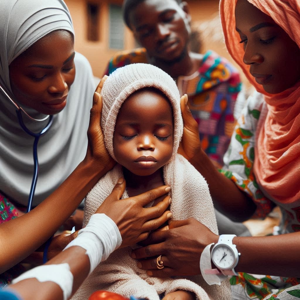 Diphtheria: The Sneaky Throat Thief - Everything You Need to Know 1 a sick child- diphtheria