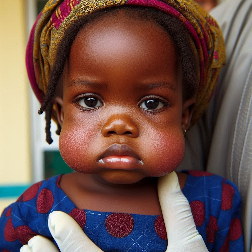 Mumps: Causes, Symptoms, Diagnosis, and Treatment 1 a child with swollen and painful cheeks- mumps