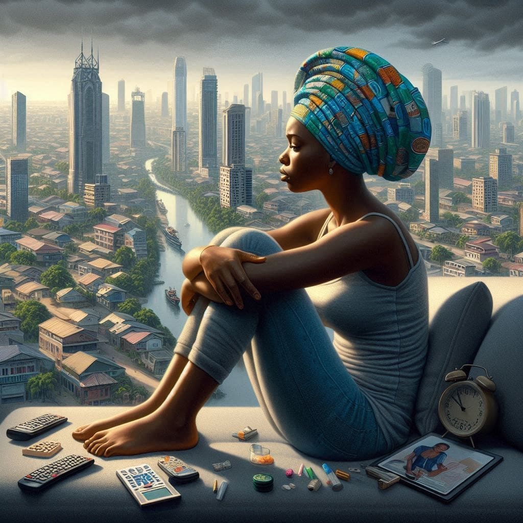 Denial: Why We Refuse to Face the Truth 1 a lady sitting alone- denial
