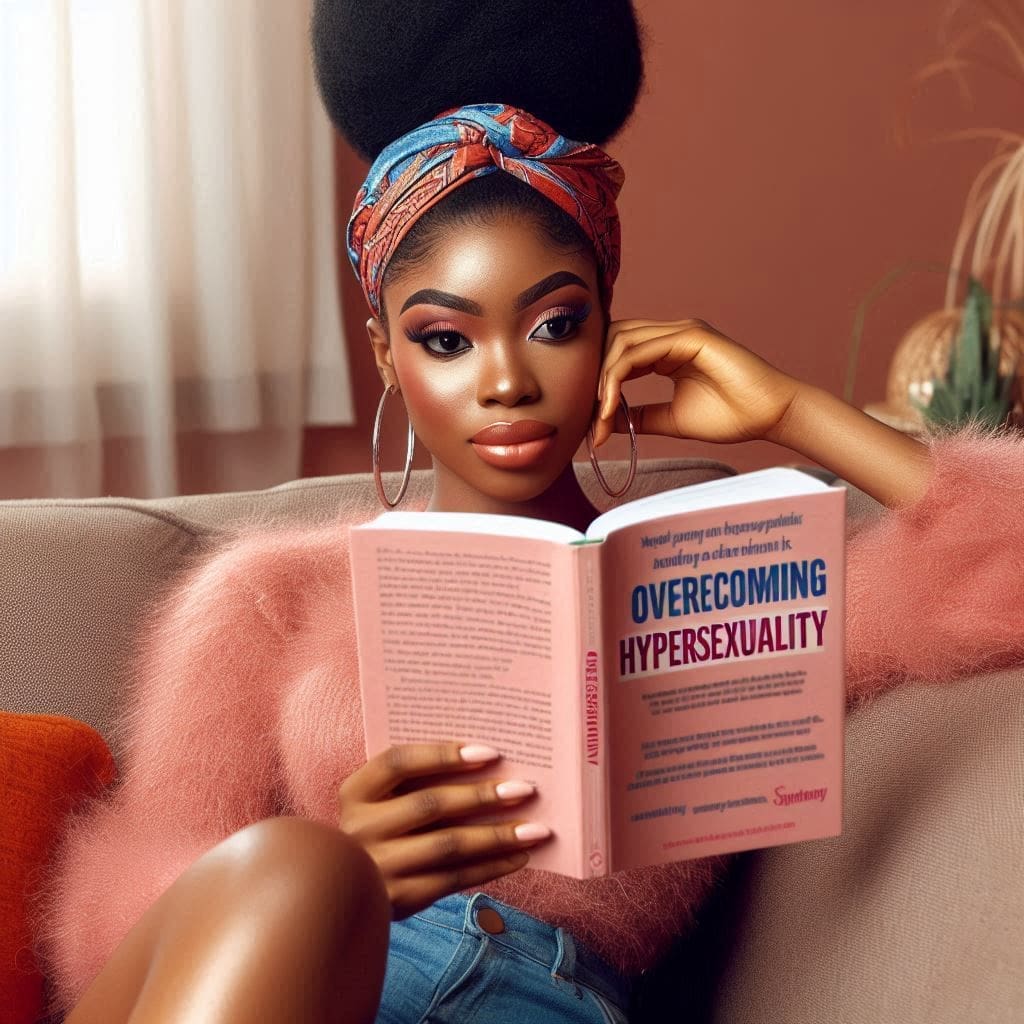 Hypersexuality: Unveiling the Truth Beyond a 'High Sex Drive' 1 a lady reading- hypersexuality